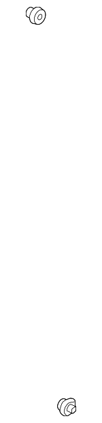 9095001956 - Body: Door Shell Plug for Toyota: bZ4X, C-HR, Camry, Corolla, Corolla Cross, GR Corolla, Mirai, Prius, Prius AWD-e, Prius Prime, RAV4, RAV4 Prime, Sequoia, Tacoma, Tundra, Venza Image