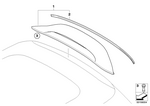 51317151130 - Retrofitting / Conversion / Accessories: Cover, Rear Window, Top for Mini Image