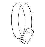 805948010 - : Side Duct Clamp for Subaru Image