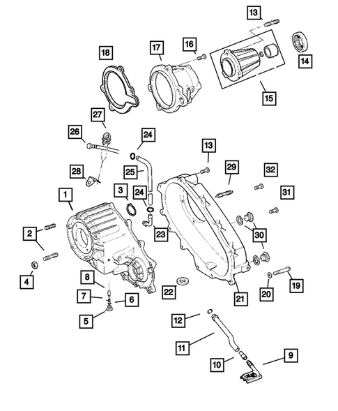 Case and Extension for 2006 Dodge Dakota #0