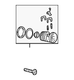 7817528 - Steering: Worm Gear for Buick: Commercial Chassis, Electra, LeSabre, Regal, Roadmaster | Cadillac: Brougham, DeVille, Escalade, Fleetwood, Seville | Chevrolet: Blazer, C1500, C2500, C3500, C3500HD, Camaro, Caprice, El Camino, Impala, K1500 Pickup, K2500 Pickup, K3500 Pickup, Monte Carlo, S10, Suburban C1500, Suburban C2500, Suburban K1500, Suburban K2500, Tahoe | GMC: C1500 Pickup, C2500 Pickup, C3500 Pickup, C3500HD, Caballero, Jimmy, K1500 Pickup, K2500 Pickup, K3500 Pickup, S15, Sonoma, Suburban C1500, Suburban C2500, Suburban K1500, Suburban K2500, Yukon | Oldsmobile: 98, Bravada, Custom Cruiser, Cutlass Calais, Cutlass Cruiser, Cutlass Salon, Cutlass Supreme, Delta 88 | Pontiac: Bonneville, Grand Prix, Safari Image