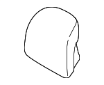 HP5Z54611A08BA - Body: Headrest Cover for Lincoln: MKZ Image