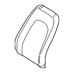 FP5Z5464416EA - : Seat Back Cover for Lincoln: MKZ Image