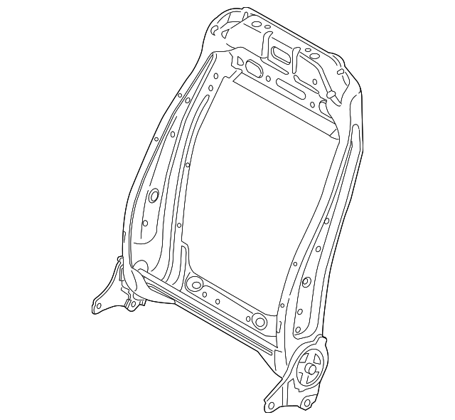 CU5Z-9661018-AB - Seat Back Frame 2013-2024 Ford | Ford Parts Direct