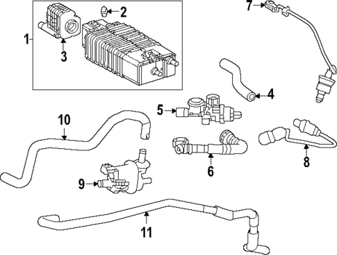 Powertrain Control for 2023 Lexus RX500h #1