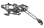 53200TRTA02 - Steering: Steering Column for Honda: Clarity Image