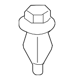 904670908722 - Body: Lower Cover Clip for Lexus: RX330, RX350, RX400h Image