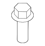 90467A0008 - Body: Center Support Clip for Lexus: ES300, ES330, GS300, GS350, GS400, GS430, GS460, GX470, IS F, IS250, IS350, LS430, LS460, LX470, RX300, RX330, RX350, RX400h, SC300, SC400 Image