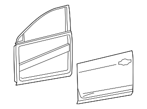 H010A6MAMA - : Door Shell for Nissan Image