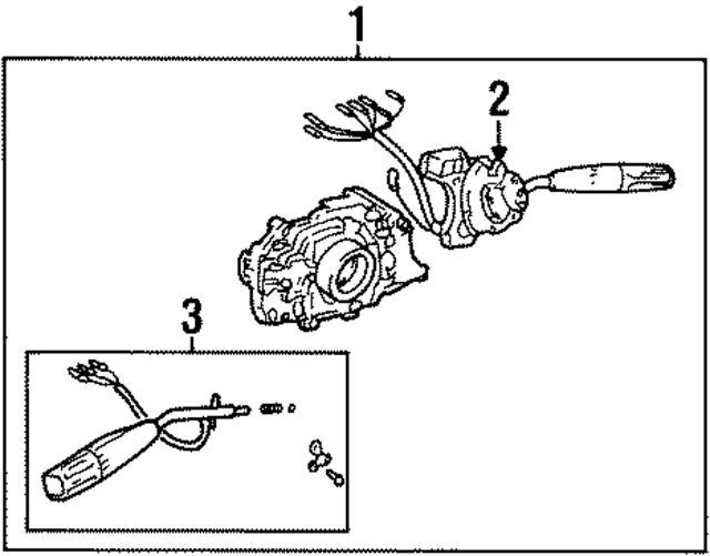8411229385 - Electrical: Headlamp Switch for Toyota Image