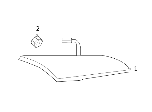 Trunk Lid Lamps for 2017 Buick Regal #0