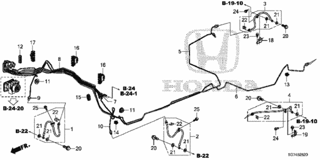 Brake Lines for 2016 Honda Pilot #0