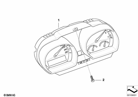 Instrument Cluster for 2008 BMW Z4 M3.2 #0