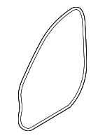 51725A05896 - Body: Weather-strip On Body for BMW: 530i, 530i xDrive, 540i xDrive, 550e xDrive, i5, M5 Image