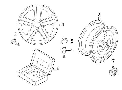 Wheels for 2003 Volkswagen Jetta #12