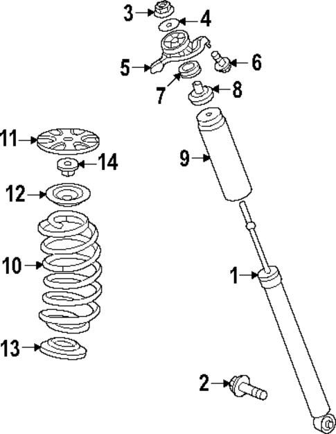 Shocks & Components for 2024 Toyota Corolla #0