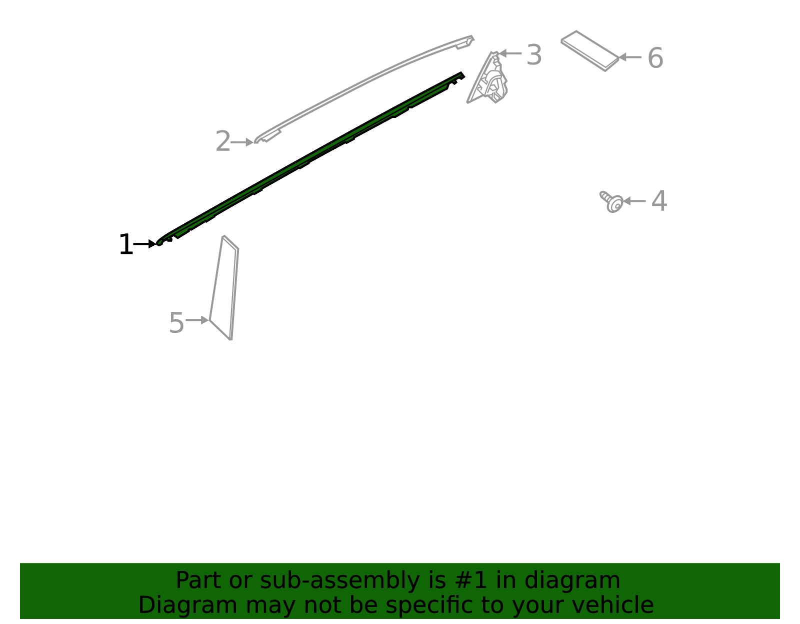 Belt Molding 83220-M6000 | OEM Parts Online