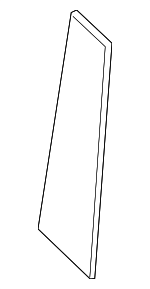 77511M6000 - : Black Out Tape for Kia: Forte Image