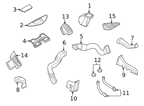 Ducts for 2008 Audi R8 #0