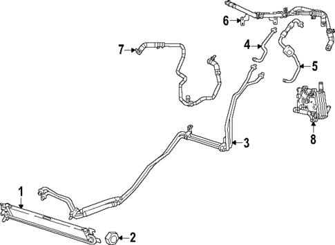 Oil Cooler for 2023 Jeep Gladiator #0