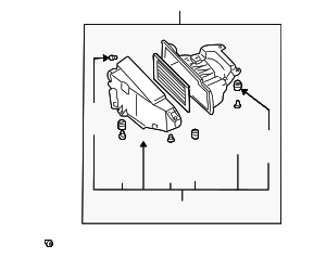 165002Y000 - : Air Cleaner Assembly for INFINITI: I30 Image