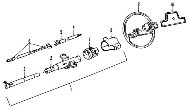 26030177 - Steering: Column Assembly for GM Image