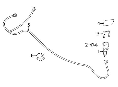 Washer Components for 2012 INFINITI QX56 #0