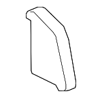 7P6864711 - Body: Sound Absorber for Volkswagen Image