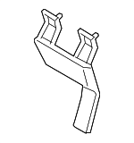 LX6Z3C510A - Cooling System: Water Hose Bracket for Ford: Escape Image