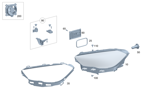 Front Illumination for 2021 Mercedes-Benz GLA 35 AMG&reg; #0