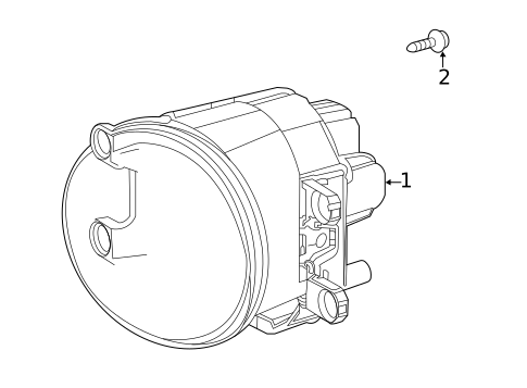 Fog Lamps for 2021 Toyota Highlander #0