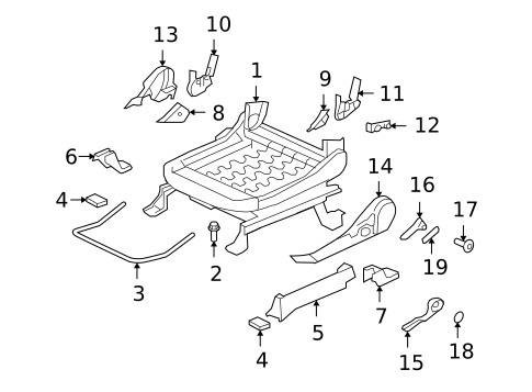 Tracks & Components for 2007 Mitsubishi Outlander #1