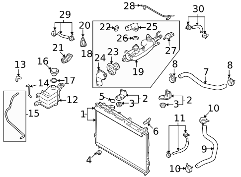 Powertrain Control for 2011 Hyundai Veracruz #3