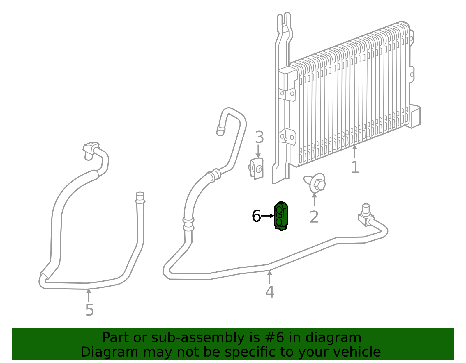 2012-2016 Chevrolet Multi-Purpose Clip 11611873 GM | GMPartsDirect.com