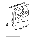 15932720 - Body: Door Trim Panel for Chevrolet: Colorado | GMC: Canyon Image