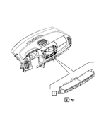 5XW30KXHAA - Electrical: Instrument Panel Switch for Fiat: 500L Image
