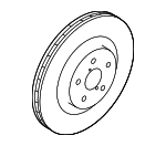 26300VA000 - : Disc Brake Rotor Front for Subaru: WRX, WRX STI Image