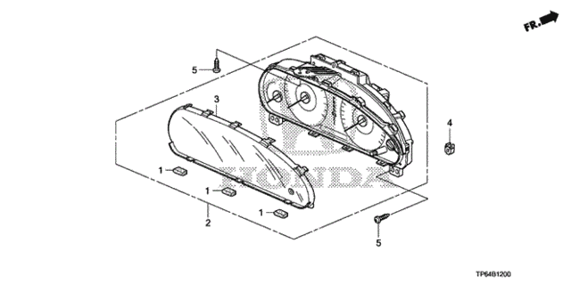 Meter for 2012 Honda Crosstour #0