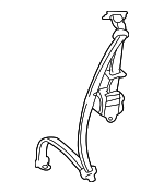 7356008020E0 - Electrical: Belt &amp; Retractor for Toyota: Sienna Image