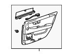 6763050440A4 - Body: Door Trim Panel for Lexus: LS430 Image