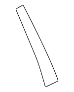 863811M000 - Body: Black Out Tape for Kia: Forte Image