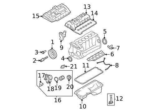 Engine Parts for 2010 BMW 335i xDrive #0