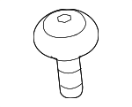 90118WA031 - Body: Front Bracket Screw for Toyota Image