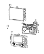 68599397AF - Electrical: Multi Media Radio for Mopar Image