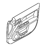 7H6Z5423943BA - Body: Door Trim Panel for Lincoln: MKZ, Zephyr Image