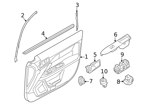 Mirrors for 2006 Lincoln Zephyr #1