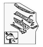 8Y1803147 - : Panel Assembly for Audi: A3, A3 Quattro, RS3, S3 Image
