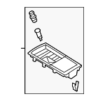 96912EL00A - Body: Trim Plate for Nissan: Versa Image image