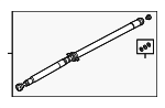 LR180092 - : Drive Shaft Assembly for Land Rover: Range Rover Evoque Image