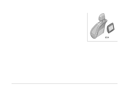 Rear Seat Entertainment System for 2016 Mercedes-Benz GLE300d #0